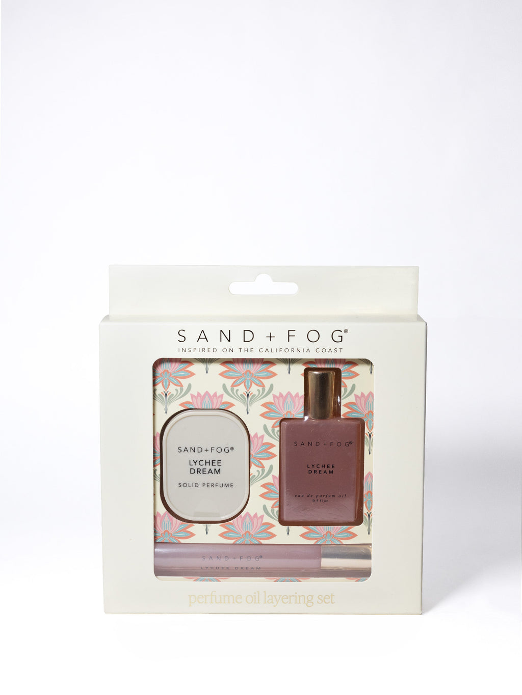 Portable Perfume Oil Rollerballs and Solid Perfume Set - Lychee Dream