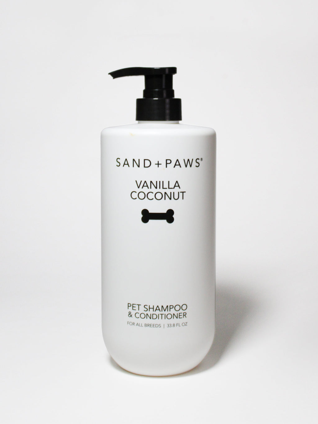 Convenient Sand + Paws Pet Shampoo & Conditioner - Vanilla Coconut