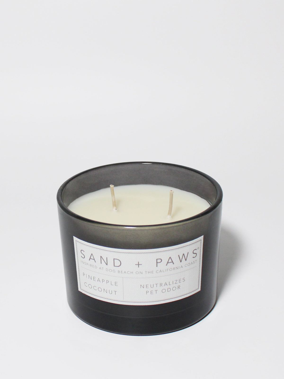 Cozy Sand + Paws Pineapple Coconut 12 oz scented candle