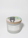 Scented Sand + Paws Tropical Citrus 12 oz scented candle