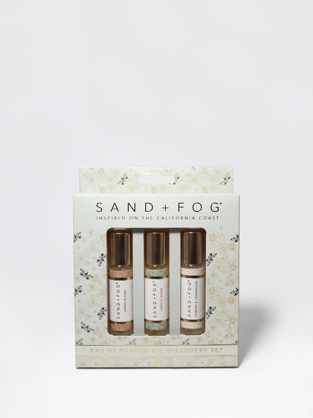Portable Exploratory Perfume Oil Rollerball Set - Sugared Blooms Collection