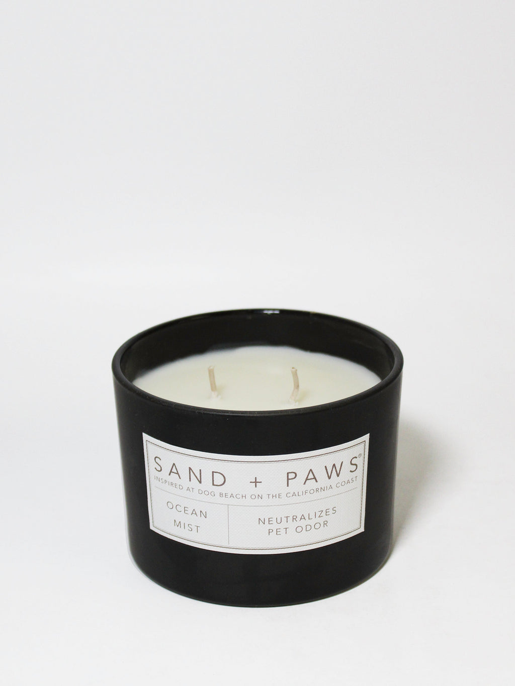 Scented Sand + Paws Ocean Mist 12 oz scented candle