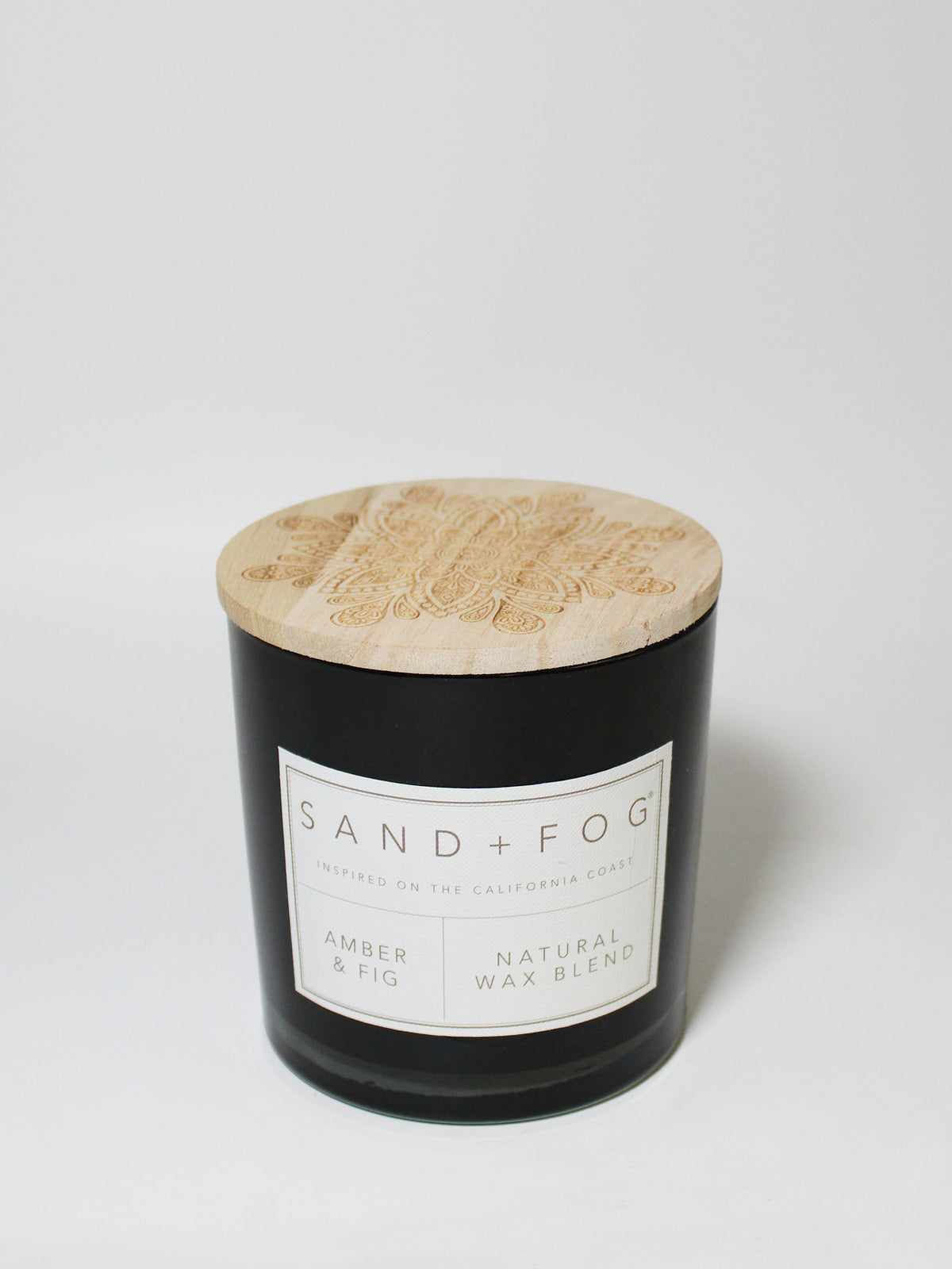 Cozy Amber & Fig 21 oz scented candle