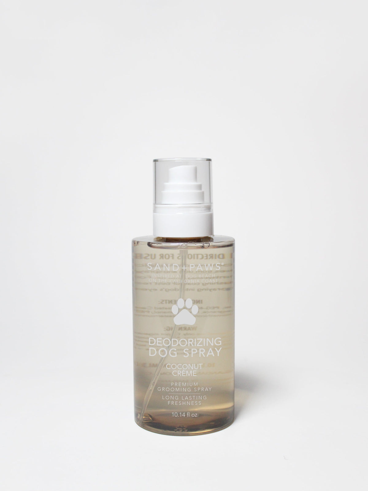 Convenient Sand + Paws Pet Deodorizing Spray - Coconut Creme
