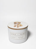 Scented Sand + Paws Coconut Beach 12 oz scented candle
