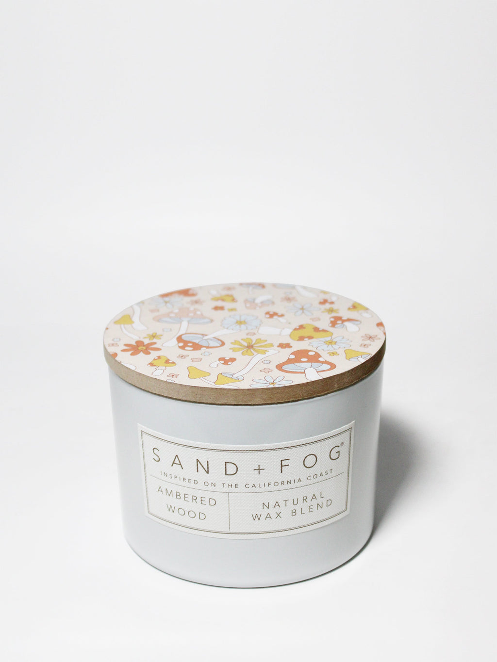 Cozy Ambered Wood 12 oz scented candle