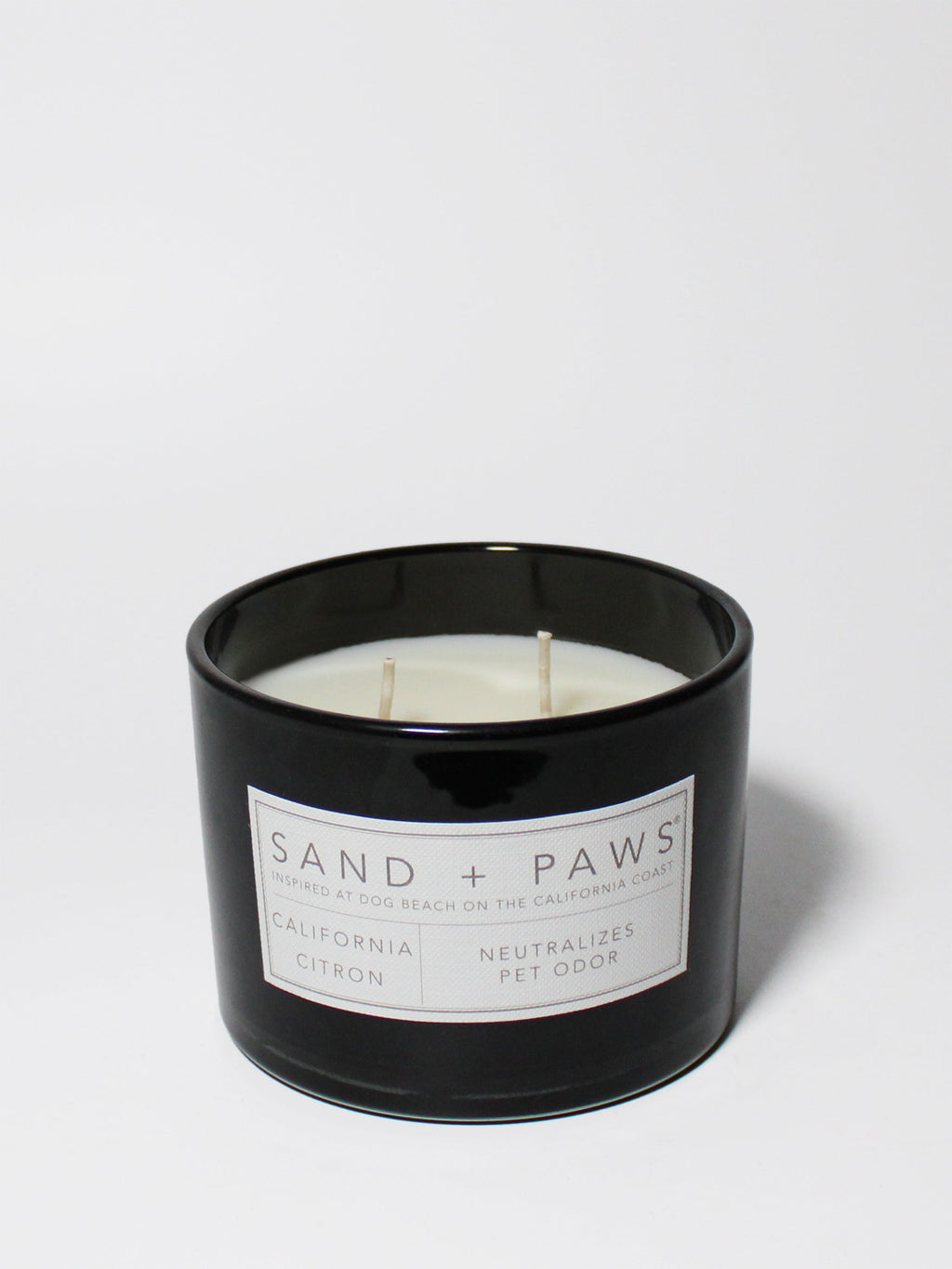 Scented Sand + Paws California Citron 12 oz scented candle