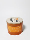 Scented Sand + Paws Harvest Wreath 12 oz scented candle