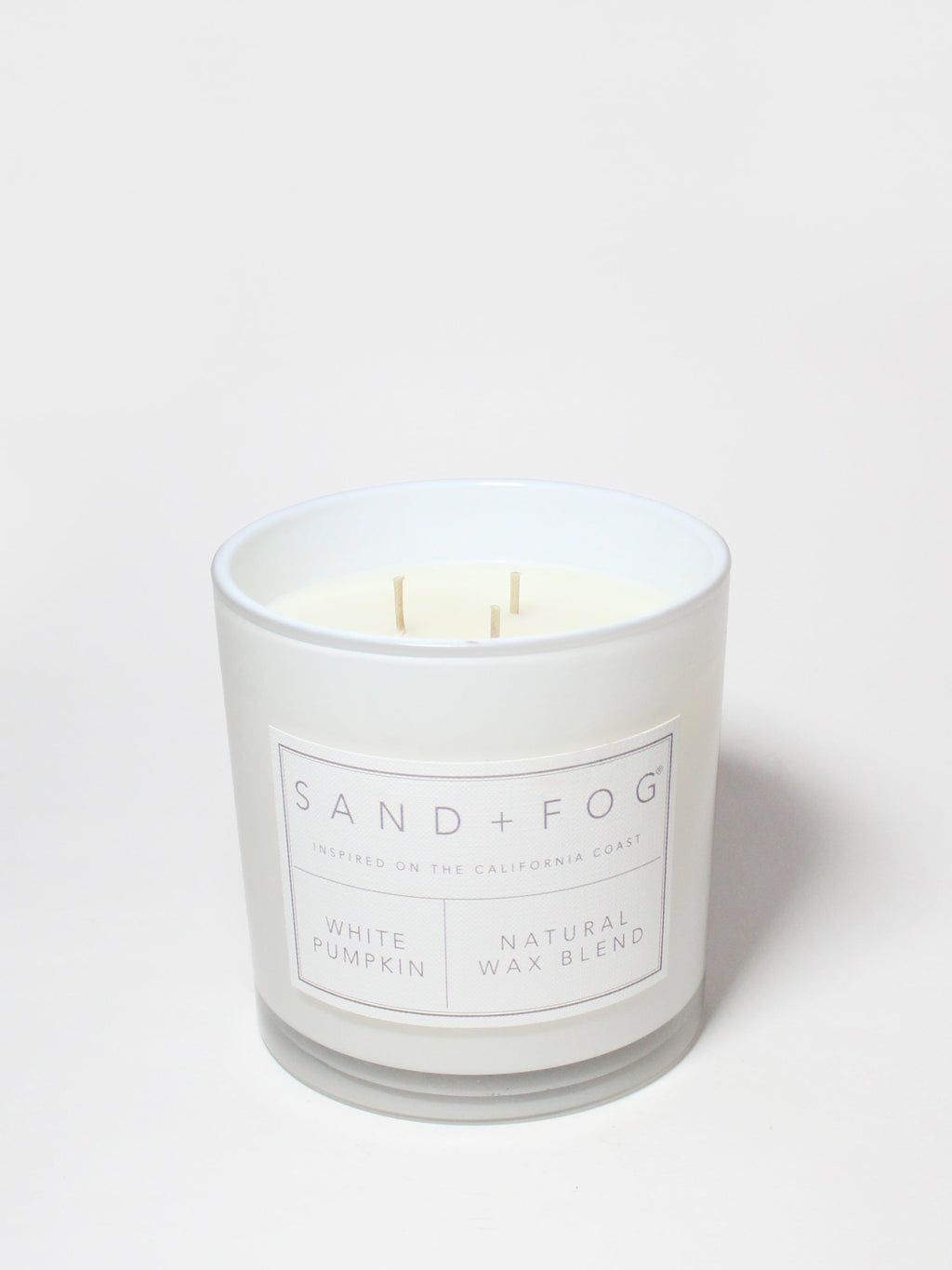 Cozy White Pumpkin 21 oz scented candle