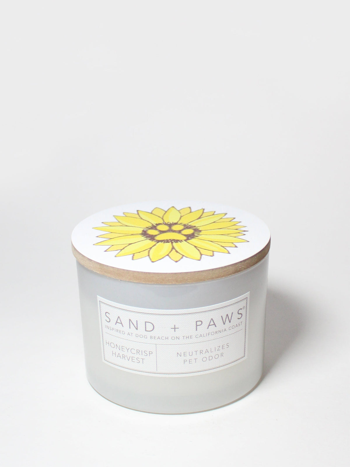 Cozy Sand + Paws Honeycrisp Harvest 12 oz scented candle