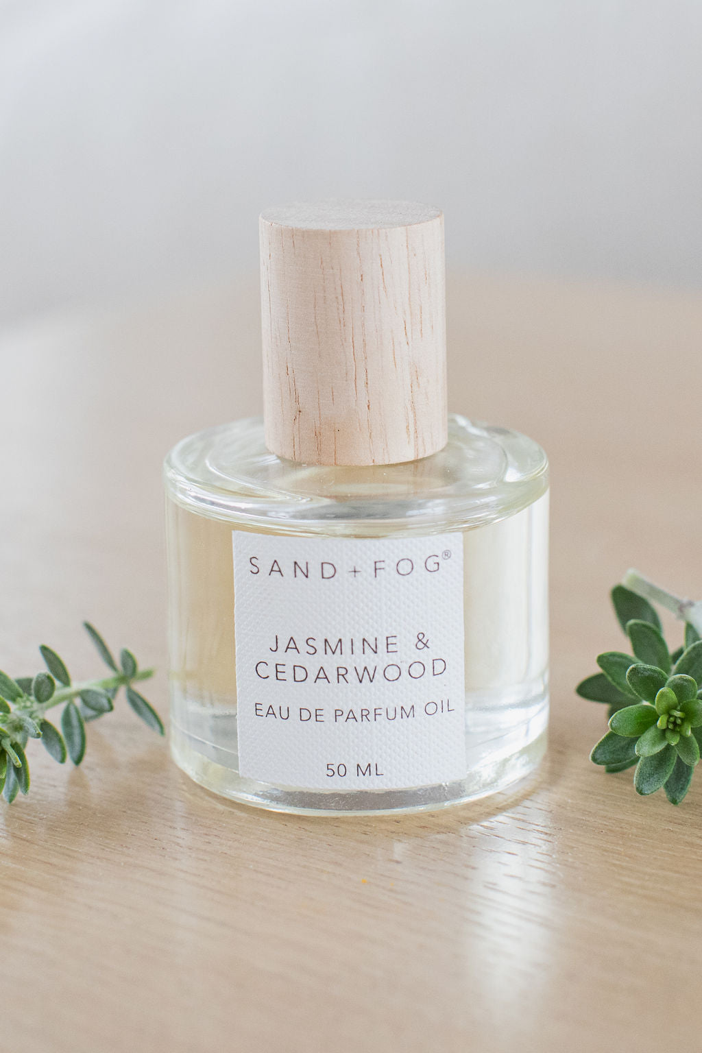 Portable Jasmine & Cedarwood 50 ml Perfume Oil Rollerball
