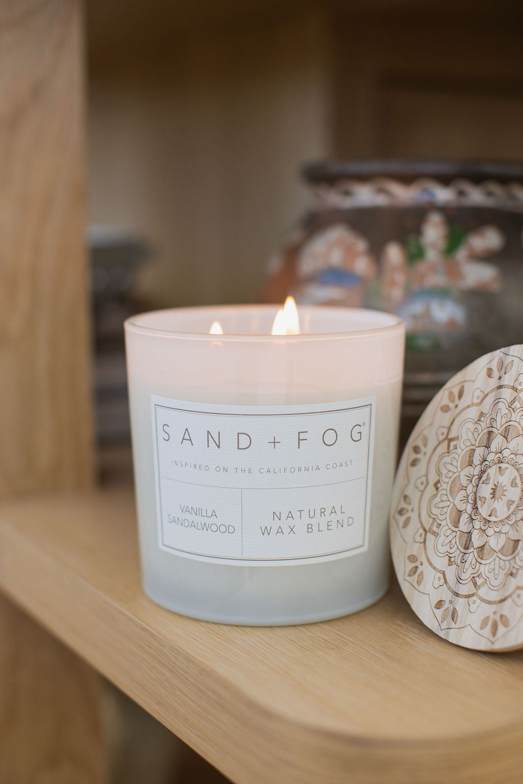 Scented Vanilla Sandalwood 21 oz scented candle