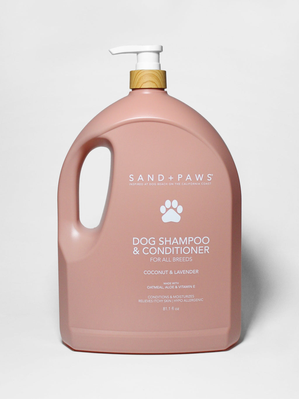 Convenient Sand + Paws Pet Shampoo & Conditioner - Coconut & Lavender