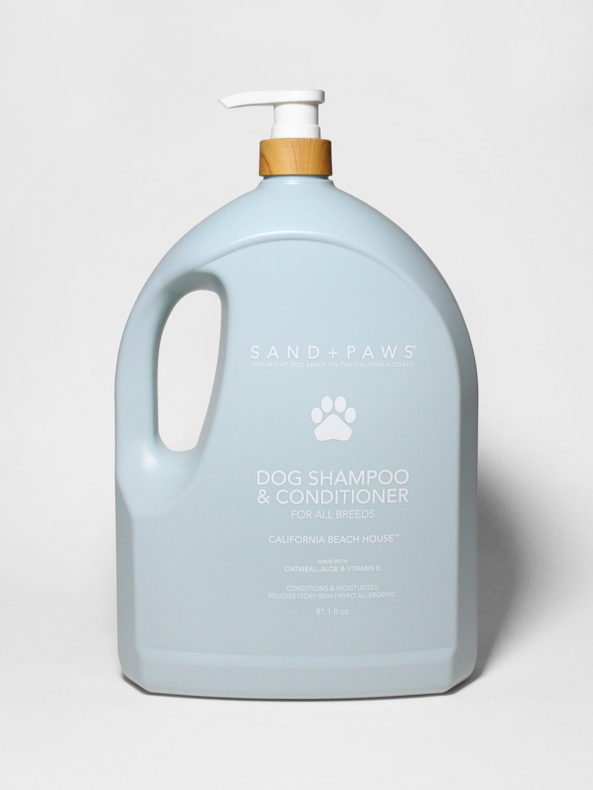 Convenient Sand + Paws Pet Shampoo & Conditioner - California Beach House