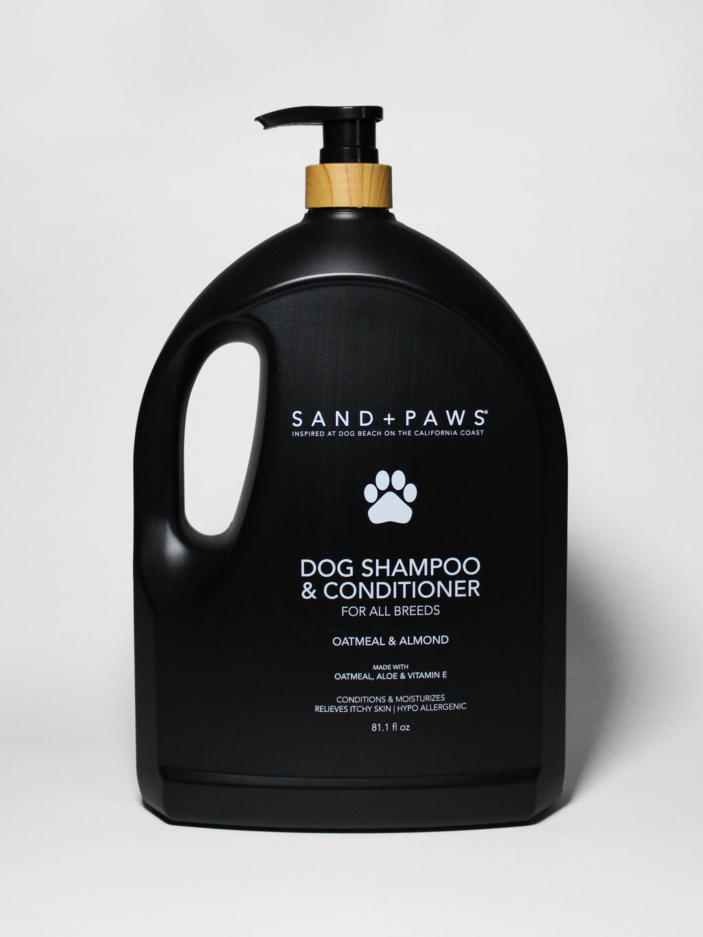 Convenient Sand + Paws Pet Shampoo & Conditioner - Oatmeal & Almond