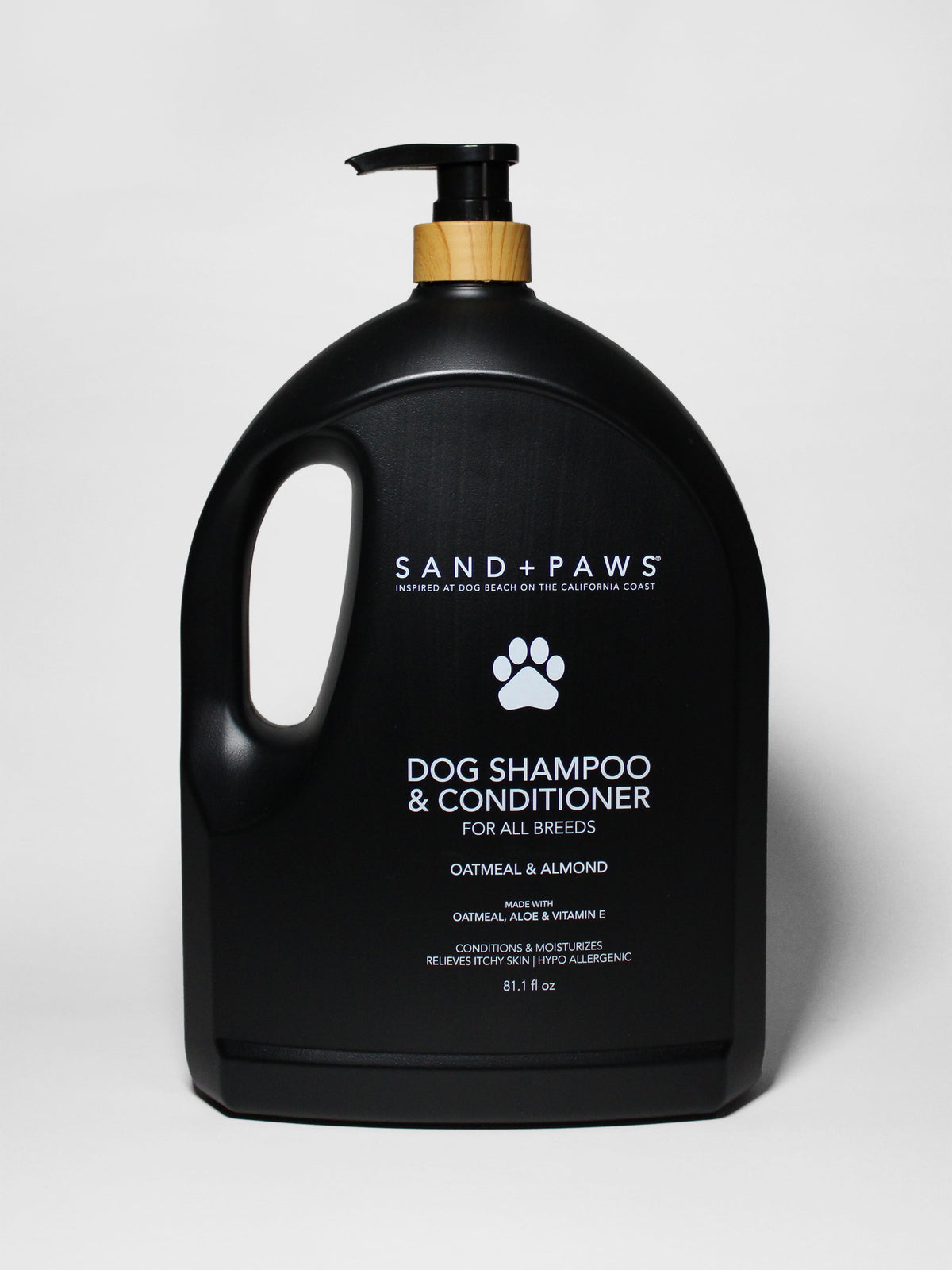 Convenient Sand + Paws Pet Shampoo & Conditioner - Oatmeal & Almond
