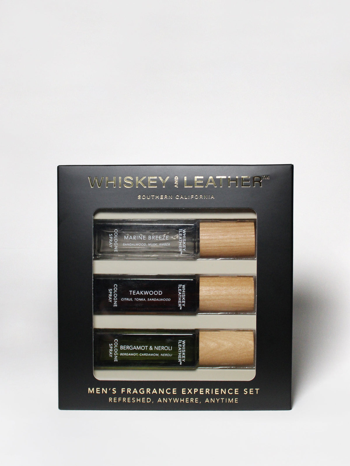 Classic 18ml Cologne Spray Set - Coastal & Woods Collection