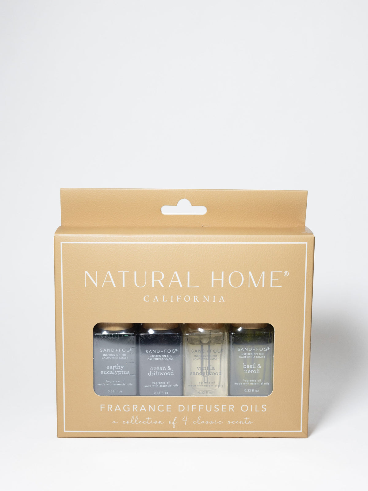 Concentrated Natural Home 4 Pack of 10 ml Fragrance Diffuser Oils