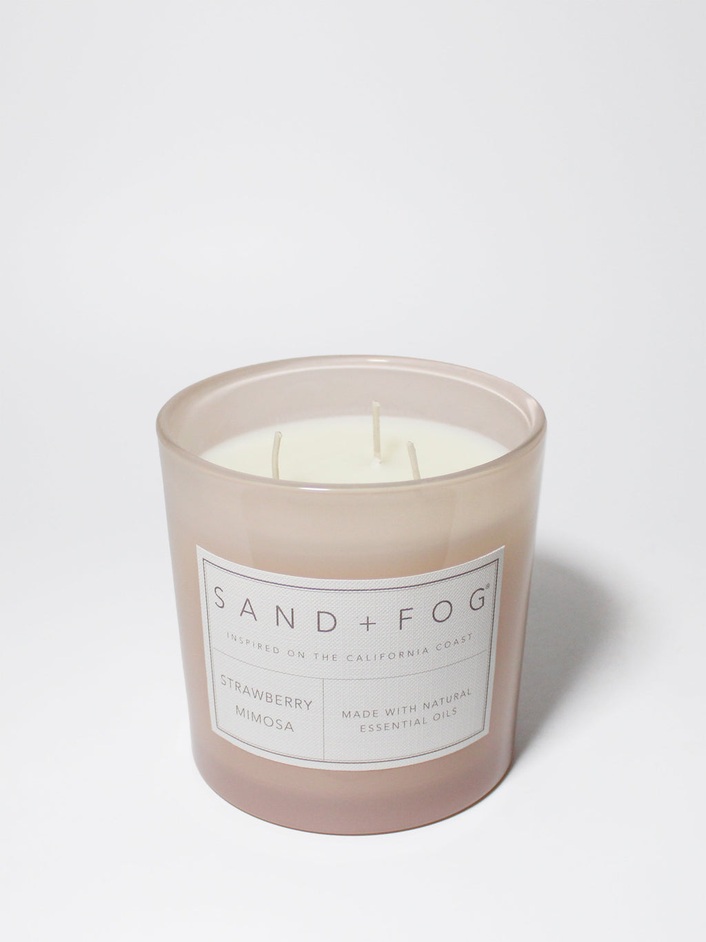 Scented Strawberry Mimosa 21 oz scented candle