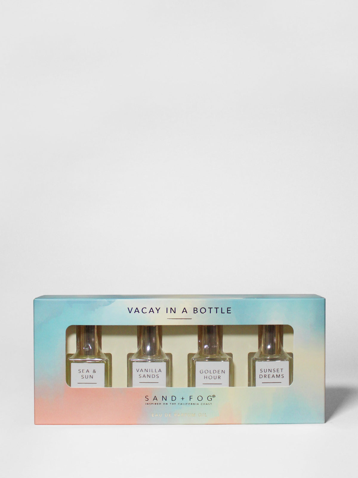 Portable Exploratory Perfume Oil Rollerball Set - Vacay In A Bottle Collection