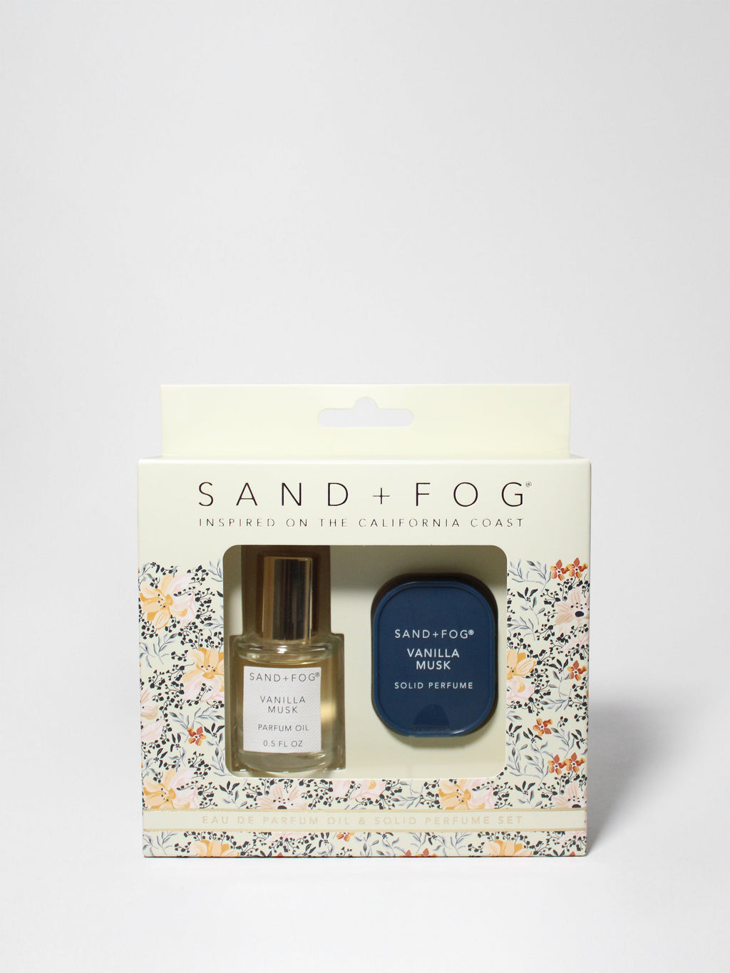 Portable Perfume Oil Rollerball and Solid Perfume Set - Vanilla Musk