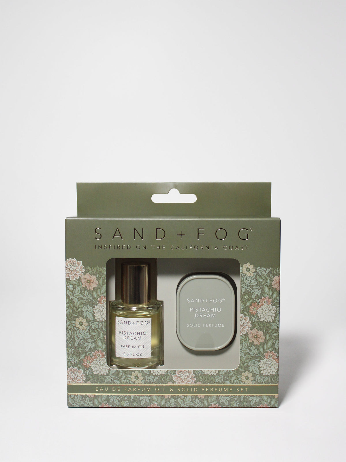 Portable Perfume Oil Rollerball and Solid Perfume Set - Pistachio Dream