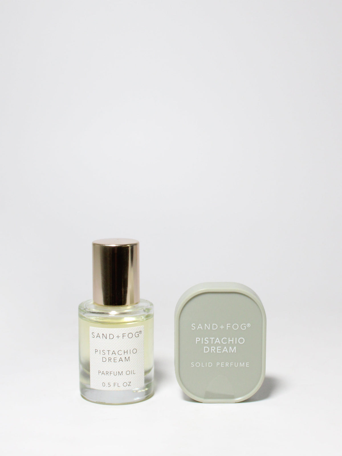 Portable Perfume Oil Rollerball and Solid Perfume Set - Pistachio Dream