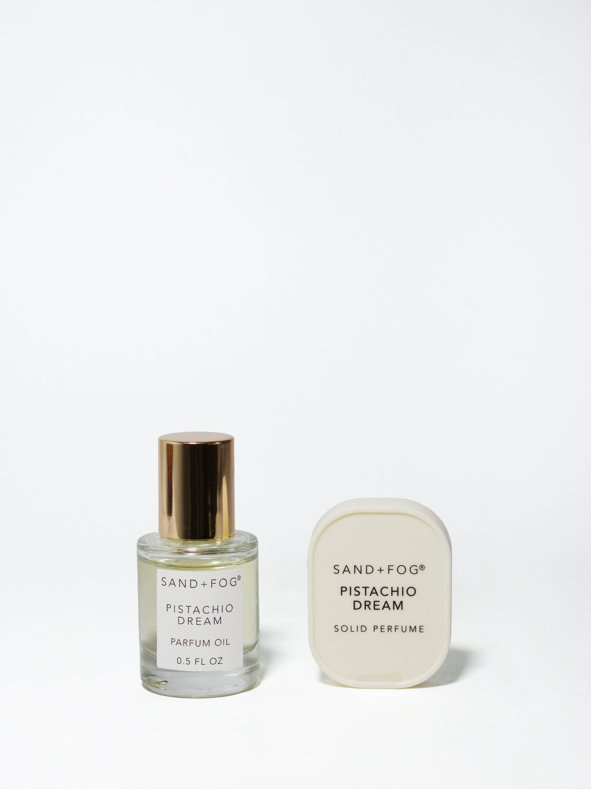 Portable Perfume Oil Rollerball and Solid Perfume Set - Pistachio Dream
