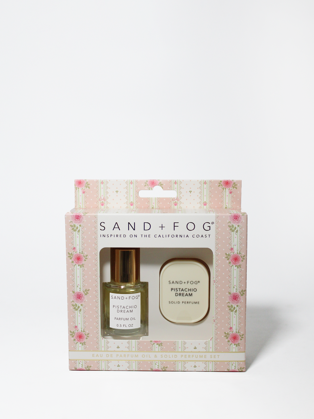 Portable Perfume Oil Rollerball and Solid Perfume Set - Pistachio Dream