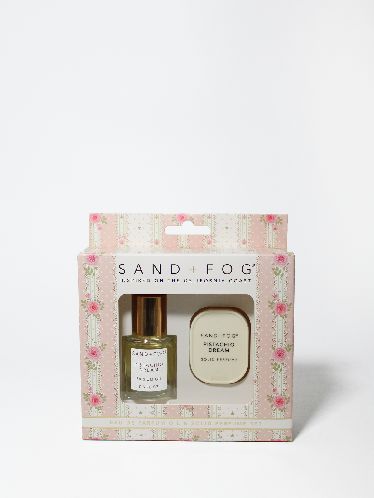 Portable Perfume Oil Rollerball and Solid Perfume Set - Pistachio Dream