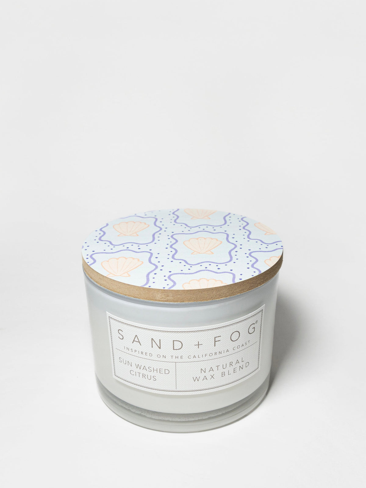 Cozy Sun Washed Citrus 12 oz scented candle