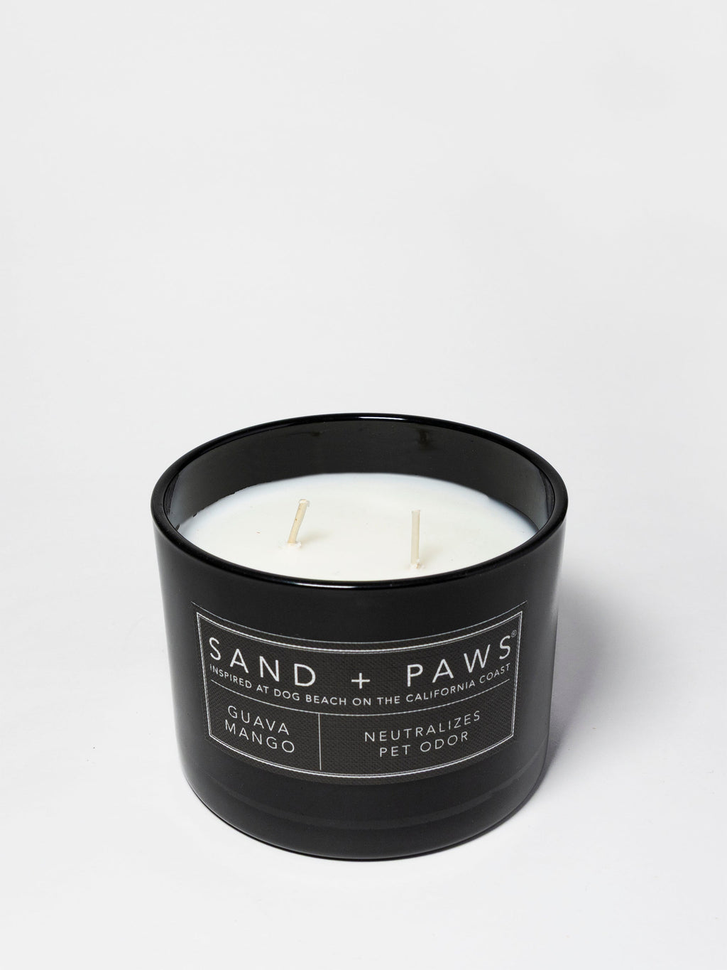 Scented Sand + Paws Guava Mango 12 oz scented candle