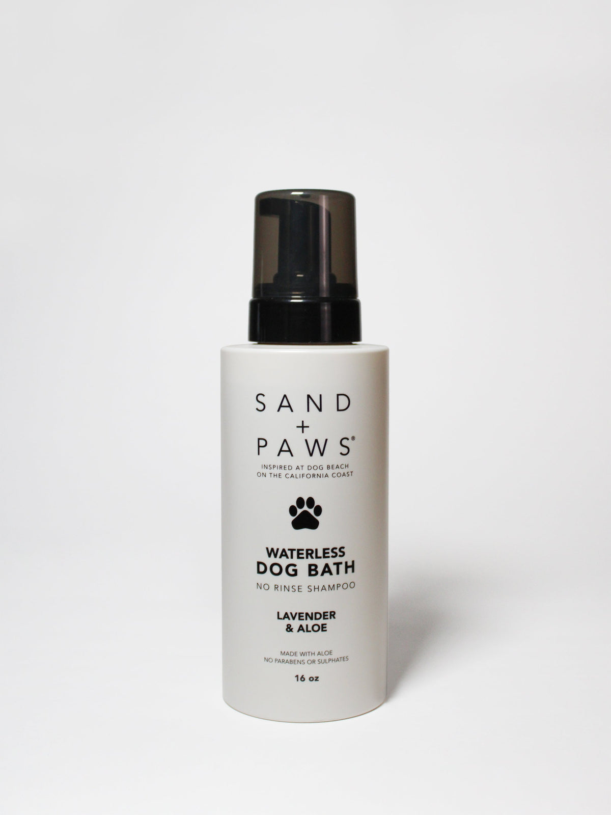 Convenient Sand + Paws Waterless Dog Bath - Lavender & Aloe